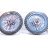 Paire de roue (cercle excel bleu) Yamaha YZ 21''/19'' 1997 / wheel