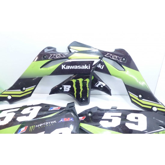 Gros Lot plastiques Kawasaki KXF 2014